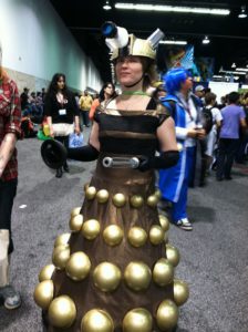 A Dalek dress - so cool!