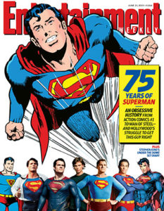 Superman on Entertainment Weekly cover