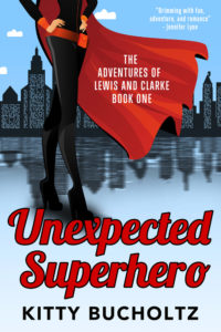 Unexpected Superhero cover by Kitty Bucholtz