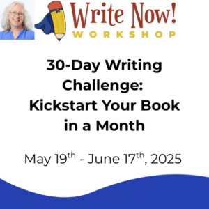 Image for 30 Day Writing Challenge: Kickstart Your Book In A Month